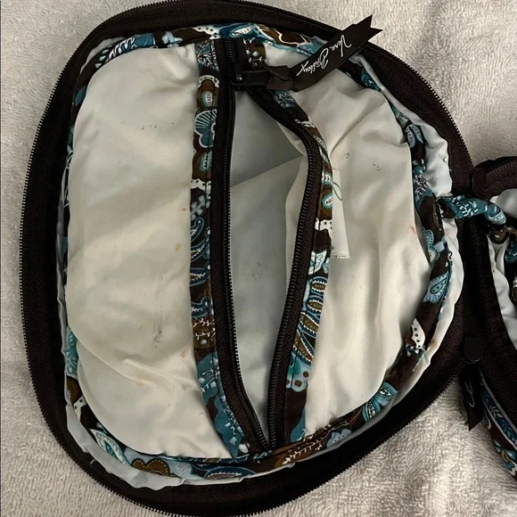 Vera Bradley Floral Quilted Cosmetic Bag - Picture 3 of 6